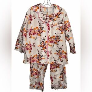 BedHead - 3/4 Sleeve Cropped Sateen PJ Set